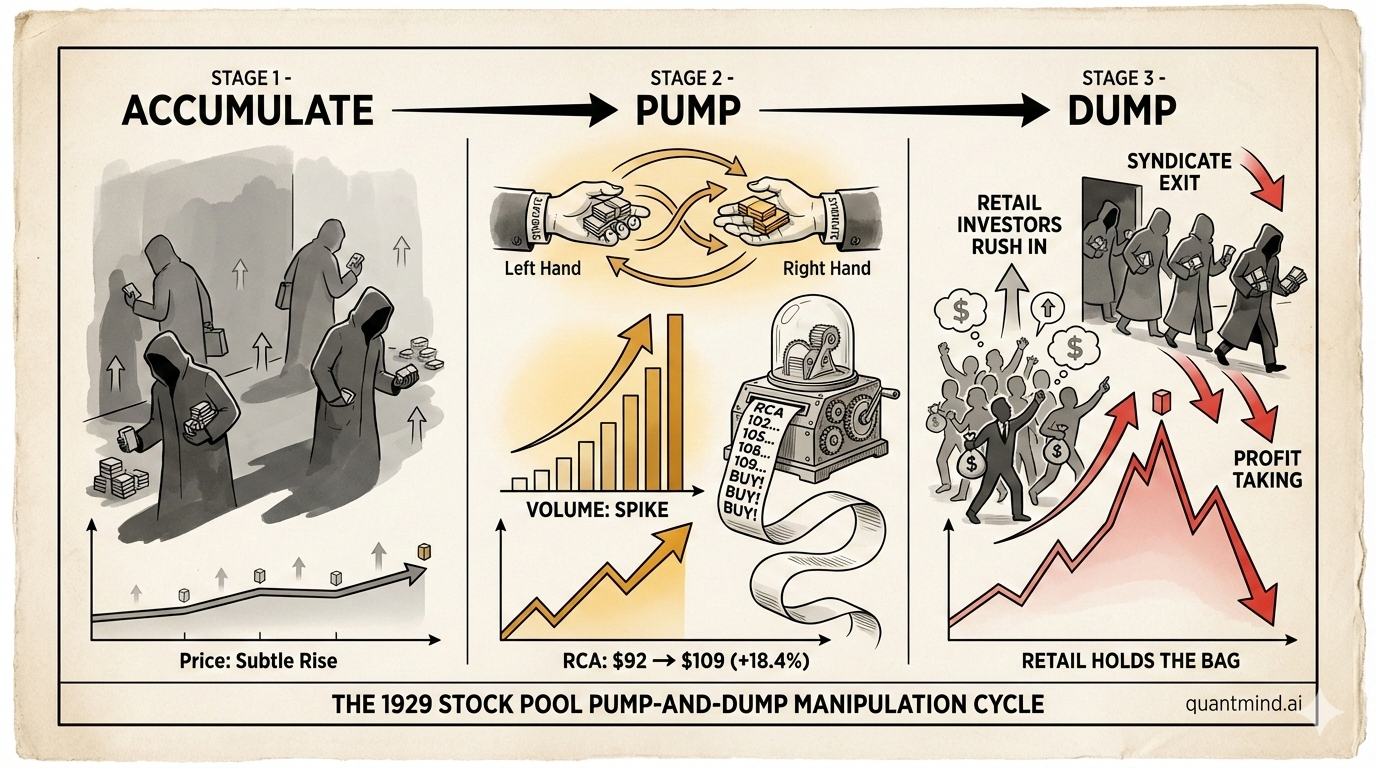 Stock Pool pump-and-dump cycle