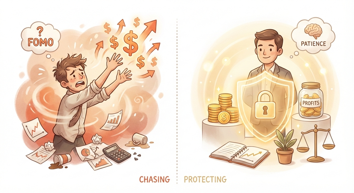Chasing vs Protecting