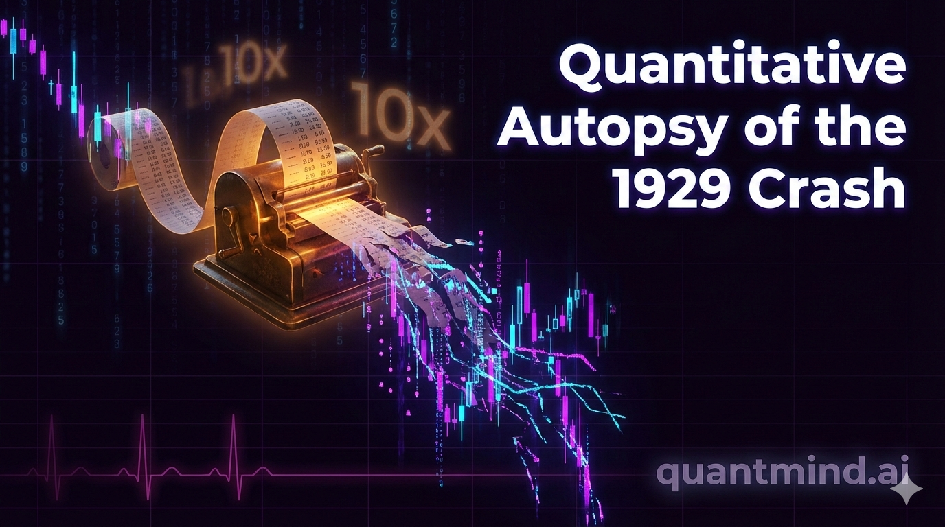 Quantitative Autopsy of the 1929 Crash: When 10x Leverage Met 4-Hour Latency