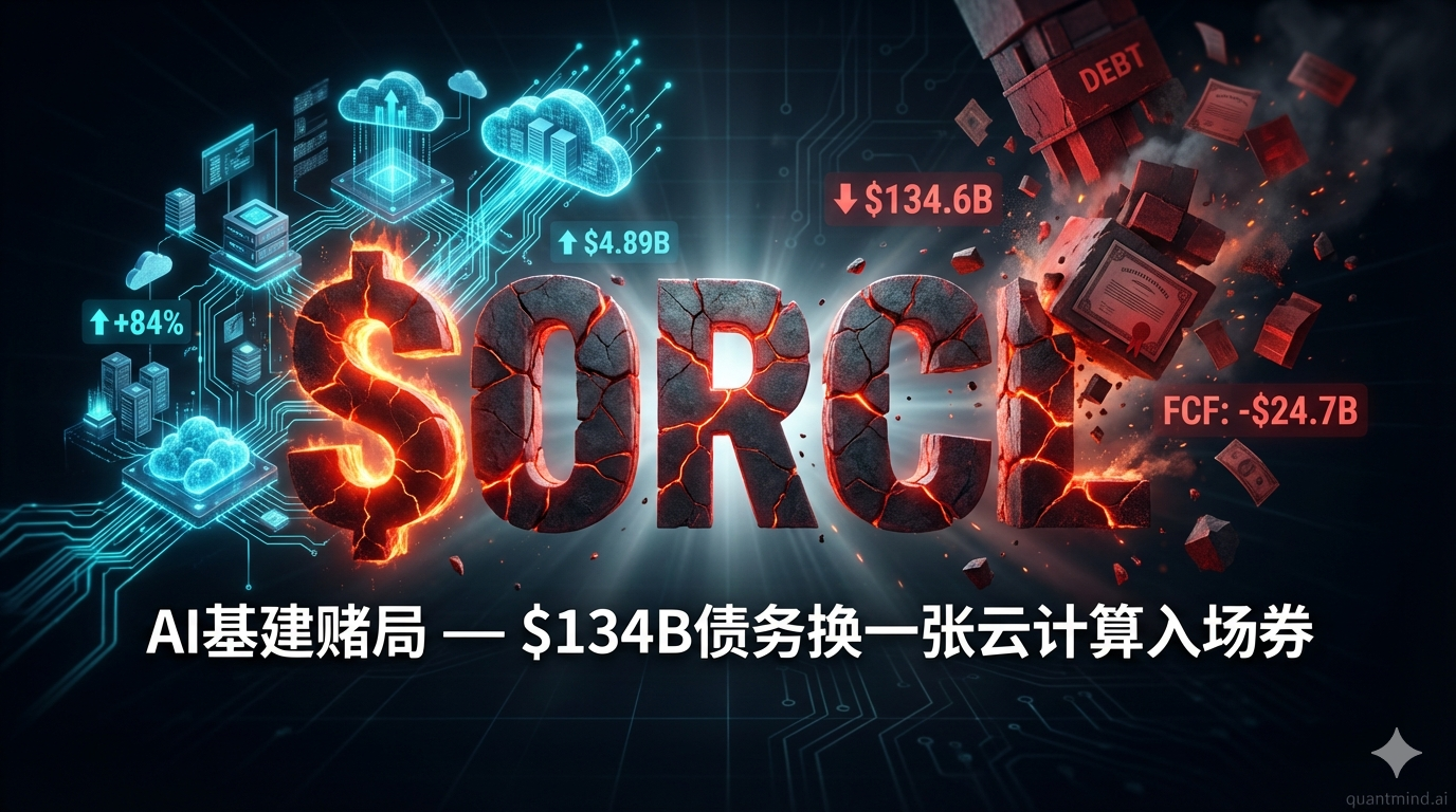 $ORCL Q3 FY2026 Deep Dive: Borrowed $134B to Bet on AI — Is Oracle Crazy or Visionary?