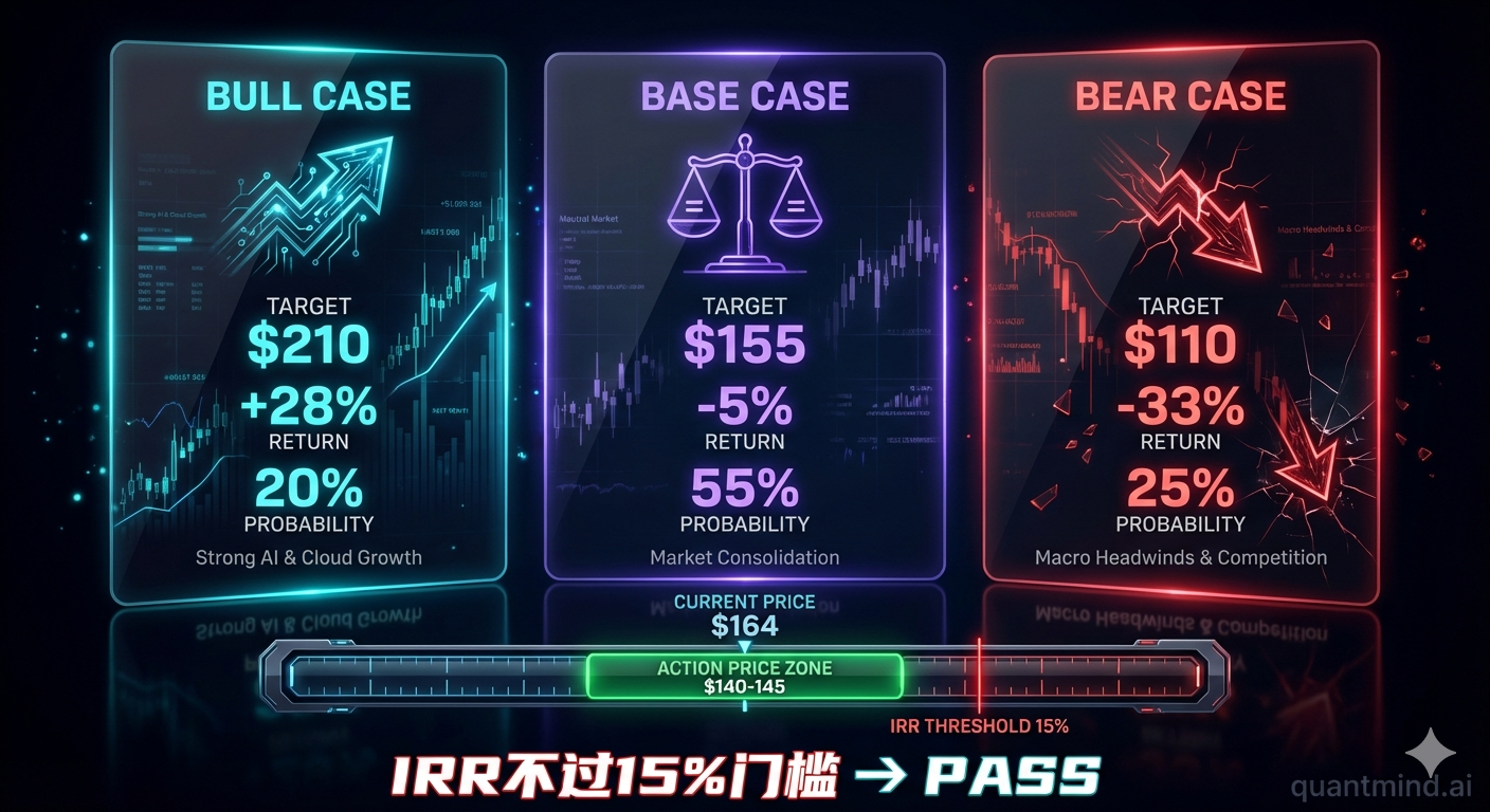 Scenario Analysis — PASS @ $164