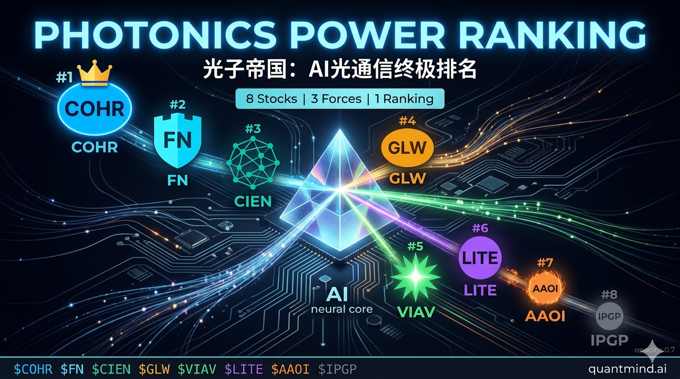 光子帝国：AI光通信8大巨头终极排名
