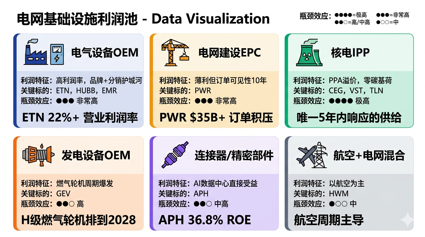 电网基础设施利润池