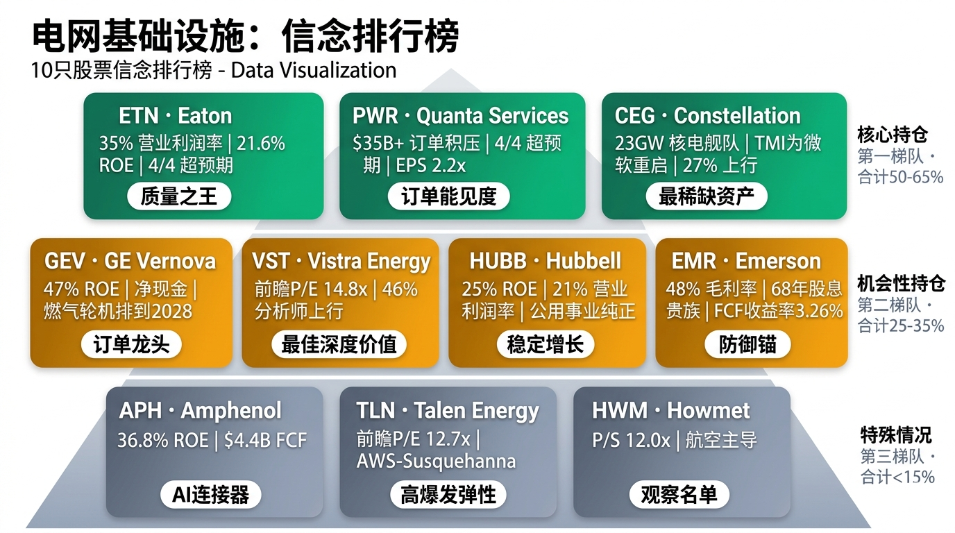 10只股票信念排行榜