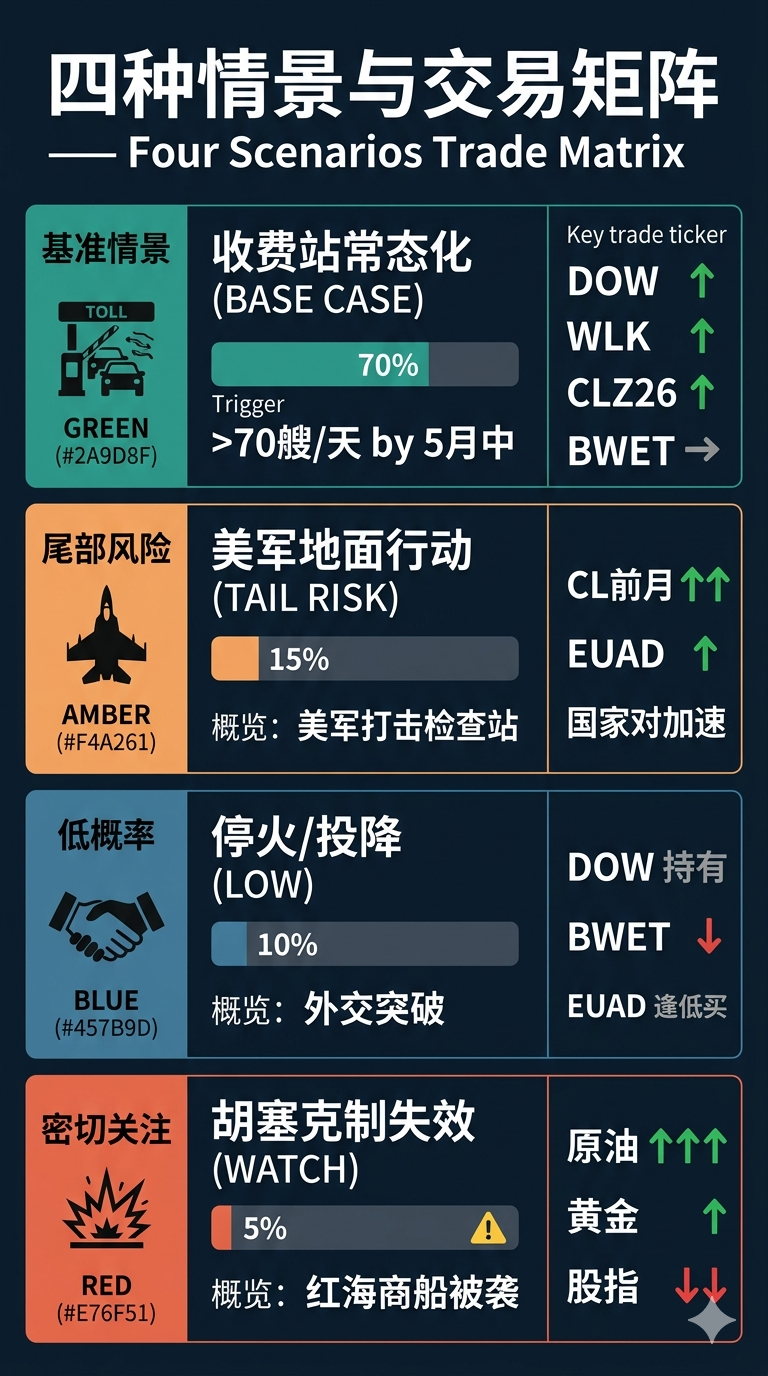 四种情景与交易矩阵