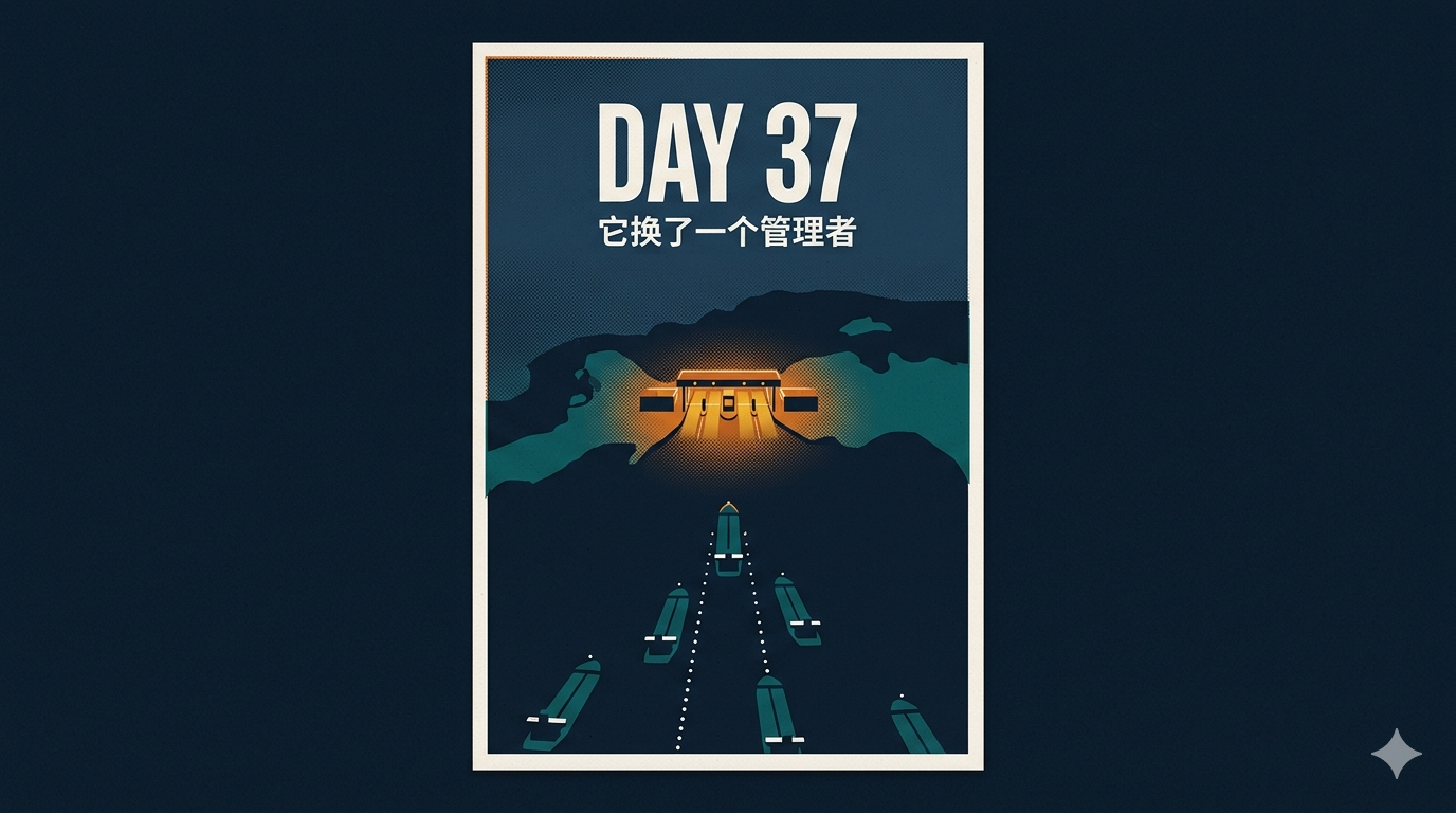 第37天，海峡没有打开，也没有关闭——它换了一个管理者