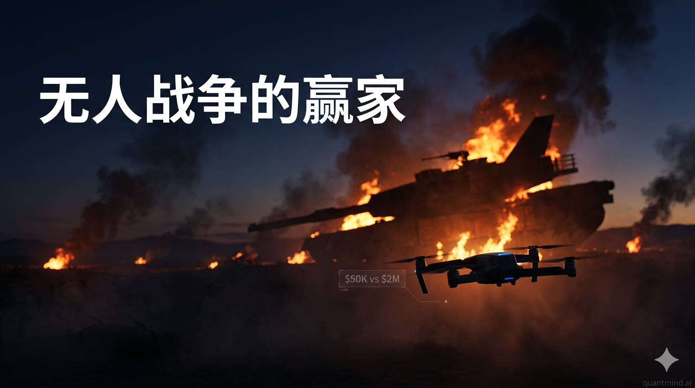 无人战争的赢家：当$50K无人机击落$2M目标，谁在改写国防经济学？