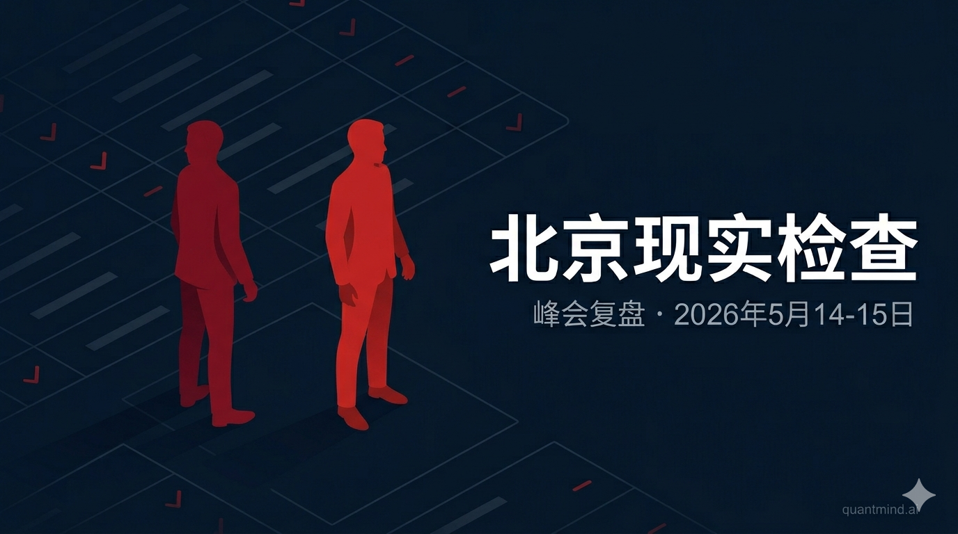 北京现实检查：峰会复盘与下一步前瞻